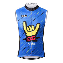 Load image into Gallery viewer, Thriller Rider Sports Bicycle Clothing Mens Cycling Vests Sleeveless(Aloha)
