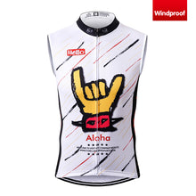 Load image into Gallery viewer, Thriller Rider Sports Bicycle Clothing Mens Cycling Vests Windproof Sleeveless(Aloha)
