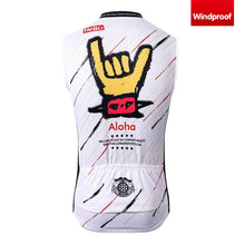 Load image into Gallery viewer, Thriller Rider Sports Bicycle Clothing Mens Cycling Vests Windproof Sleeveless(Aloha)
