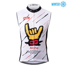 Load image into Gallery viewer, Thriller Rider Sports Bicycle Clothing Mens Cycling Vests Winter Sleeveless(Aloha)
