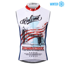 Load image into Gallery viewer, Thriller Rider Sports Bicycle Clothing Mens Cycling Vests Winter Sleeveless(United Kingdom)
