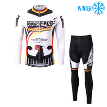 Load image into Gallery viewer, Thriller Rider Sports Bicycle Clothing Mens Cycling Jackets and Tights Winter Kit(Germany)
