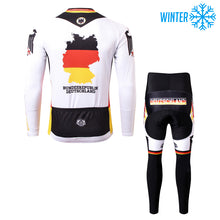 Load image into Gallery viewer, Thriller Rider Sports Bicycle Clothing Mens Cycling Jackets and Tights Winter Kit(Germany)
