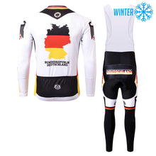 Load image into Gallery viewer, Thriller Rider Sports Bicycle Clothing Mens Cycling Jackets and Bib Tights Winter Kit(Germany)
