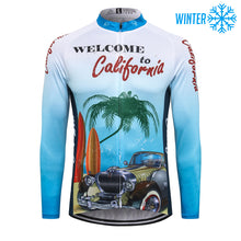 Load image into Gallery viewer, Thriller Rider Sports Bicycle Clothing Mens Cycling Jackets Winter(Welcome to California)
