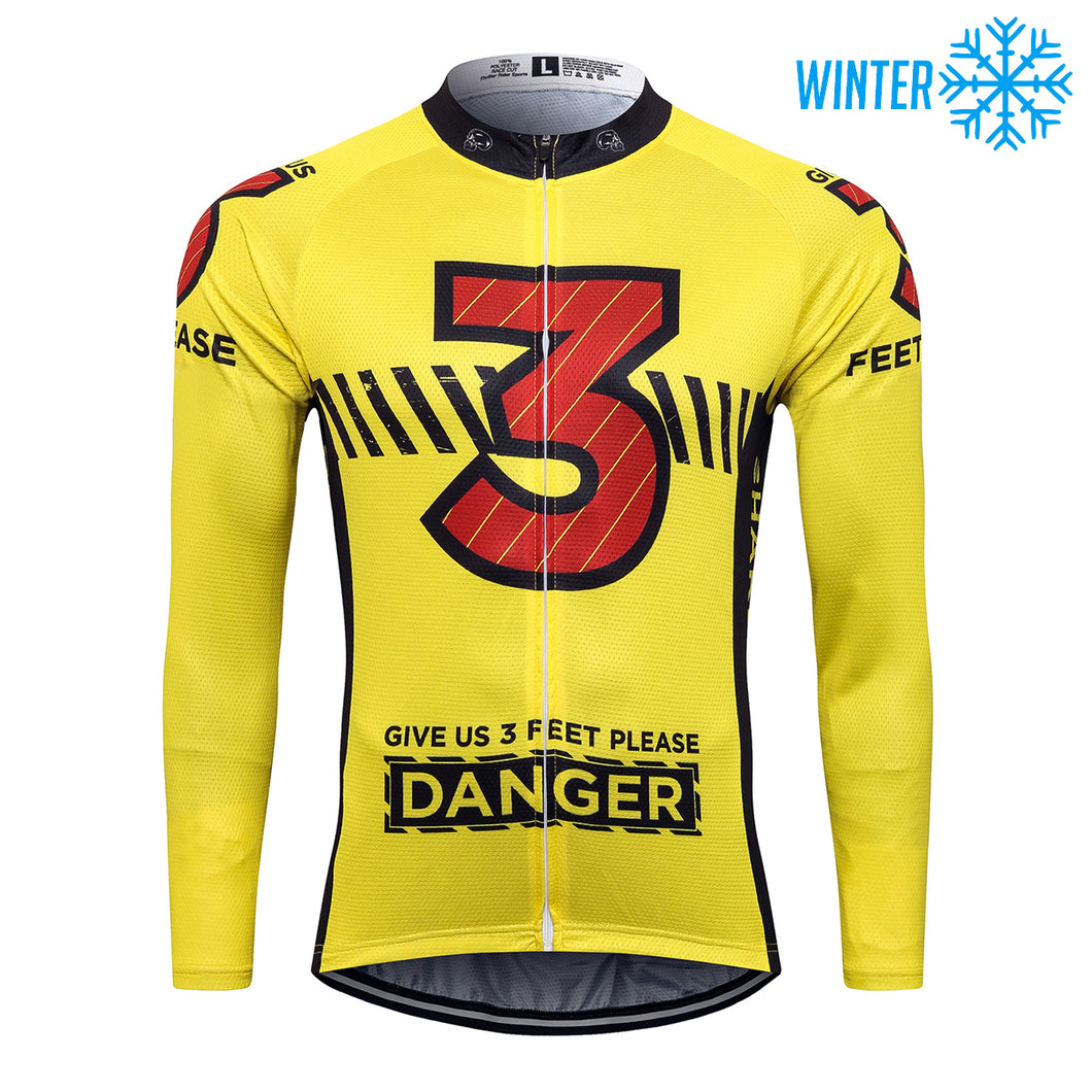 Thriller Rider Sports Bicycle Clothing Mens Cycling Jackets Winter(Give Us 3 Feet Please)