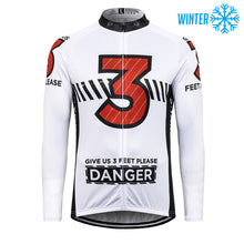 Load image into Gallery viewer, Thriller Rider Sports Bicycle Clothing Mens Cycling Jackets Winter(Give Us 3 Feet Please)
