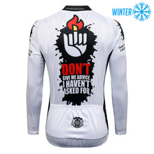 Load image into Gallery viewer, Thriller Rider Sports Bicycle Clothing Mens Cycling Jackets Winter(Don&#39;t Give Me Advice)
