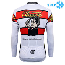 Load image into Gallery viewer, Thriller Rider Sports Bicycle Clothing Mens Cycling Jackets Winter(Cheers for Being)
