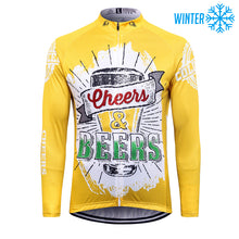 Load image into Gallery viewer, Thriller Rider Sports Bicycle Clothing Mens Cycling Jackets Winter(Cheers &amp; Beers)
