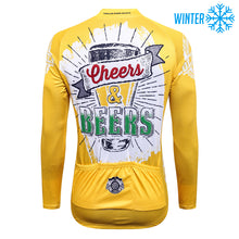 Load image into Gallery viewer, Thriller Rider Sports Bicycle Clothing Mens Cycling Jackets Winter(Cheers &amp; Beers)
