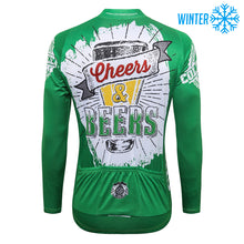 Load image into Gallery viewer, Thriller Rider Sports Bicycle Clothing Mens Cycling Jackets Winter(Cheers &amp; Beers)
