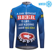 Load image into Gallery viewer, Thriller Rider Sports Bicycle Clothing Mens Cycling Jackets Winter(Beer Cap)
