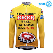 Load image into Gallery viewer, Thriller Rider Sports Bicycle Clothing Mens Cycling Jackets Winter(Beer Cap)
