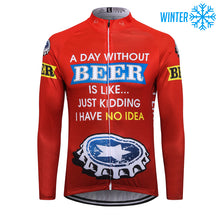 Load image into Gallery viewer, Thriller Rider Sports Bicycle Clothing Mens Cycling Jackets Winter(Beer Cap)
