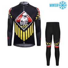 Load image into Gallery viewer, Thriller Rider Sports Bicycle Clothing Mens Cycling Jackets and Tights Winter Kit(Baby on Board)
