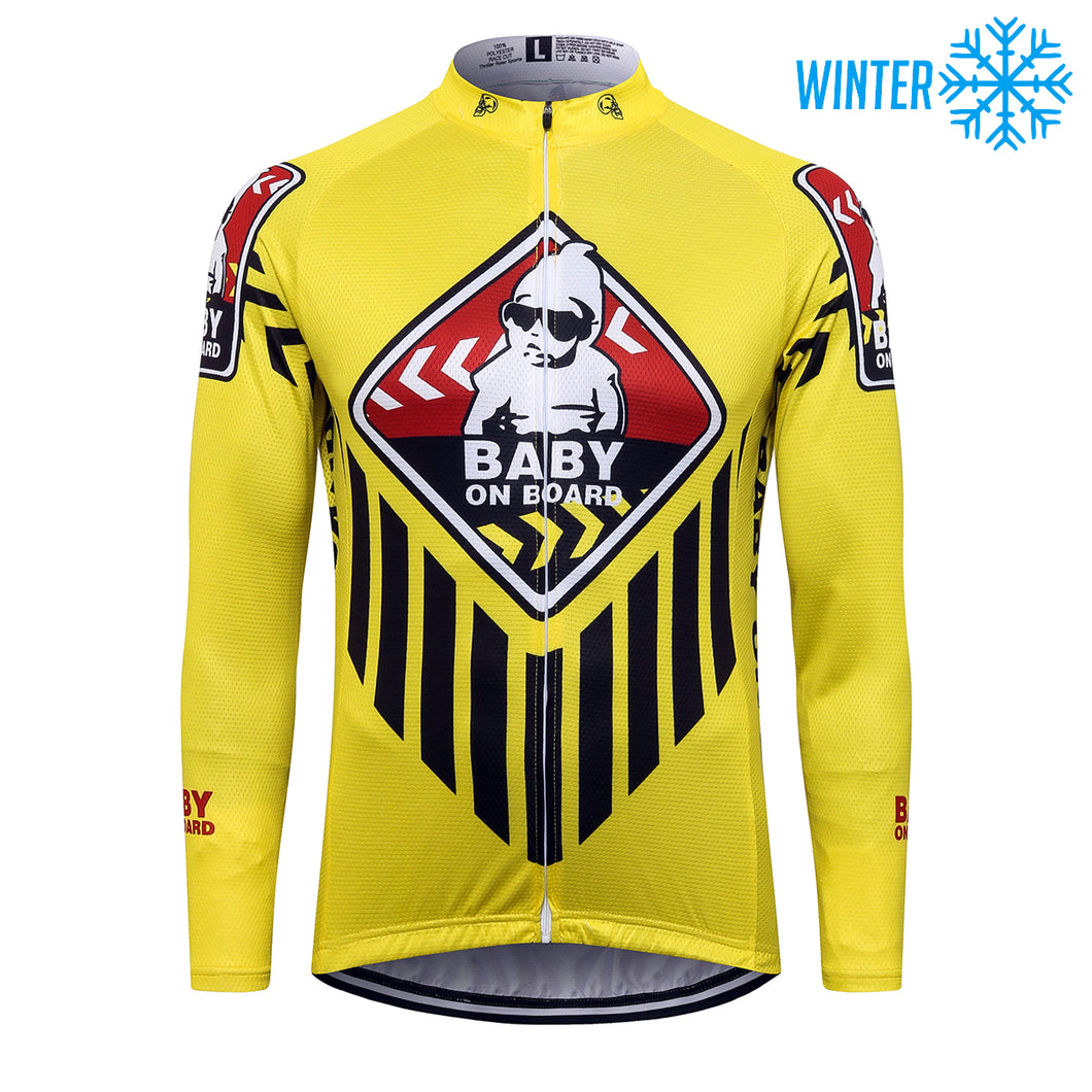 Thriller Rider Sports Bicycle Clothing Mens Cycling Jackets Winter(Baby on Board)