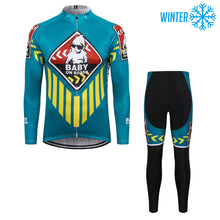 Load image into Gallery viewer, Thriller Rider Sports Bicycle Clothing Mens Cycling Jackets and Tights Winter Kit(Baby on Board)
