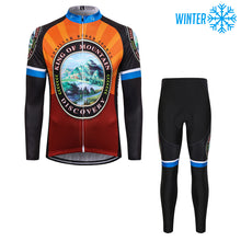 Load image into Gallery viewer, Thriller Rider Sports Bicycle Clothing Mens Cycling Jackets and Tights Winter Kit(Discovery)
