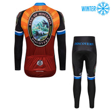 Load image into Gallery viewer, Thriller Rider Sports Bicycle Clothing Mens Cycling Jackets and Tights Winter Kit(Discovery)
