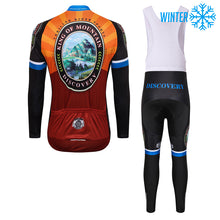 Load image into Gallery viewer, Thriller Rider Sports Bicycle Clothing Mens Cycling Jackets and Bib Tights Winter Kit(Discovery)
