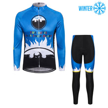 Load image into Gallery viewer, Thriller Rider Sports Bicycle Clothing Mens Cycling Jackets and Tights Winter Kit(The Devil is in Your Heart)
