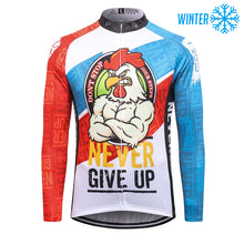 Load image into Gallery viewer, Thriller Rider Sports Bicycle Clothing Mens Cycling Jackets Winter(Never Give Up)
