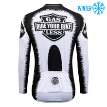 Load image into Gallery viewer, Thriller Rider Sports Bicycle Clothing Mens Cycling Jackets Winter(Gas Sucks Ride a Bike)
