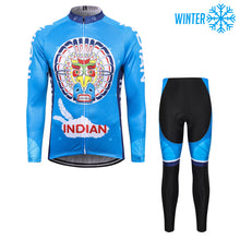 Load image into Gallery viewer, Thriller Rider Sports Bicycle Clothing Mens Cycling Jackets and Tights Winter Kit(Indian)
