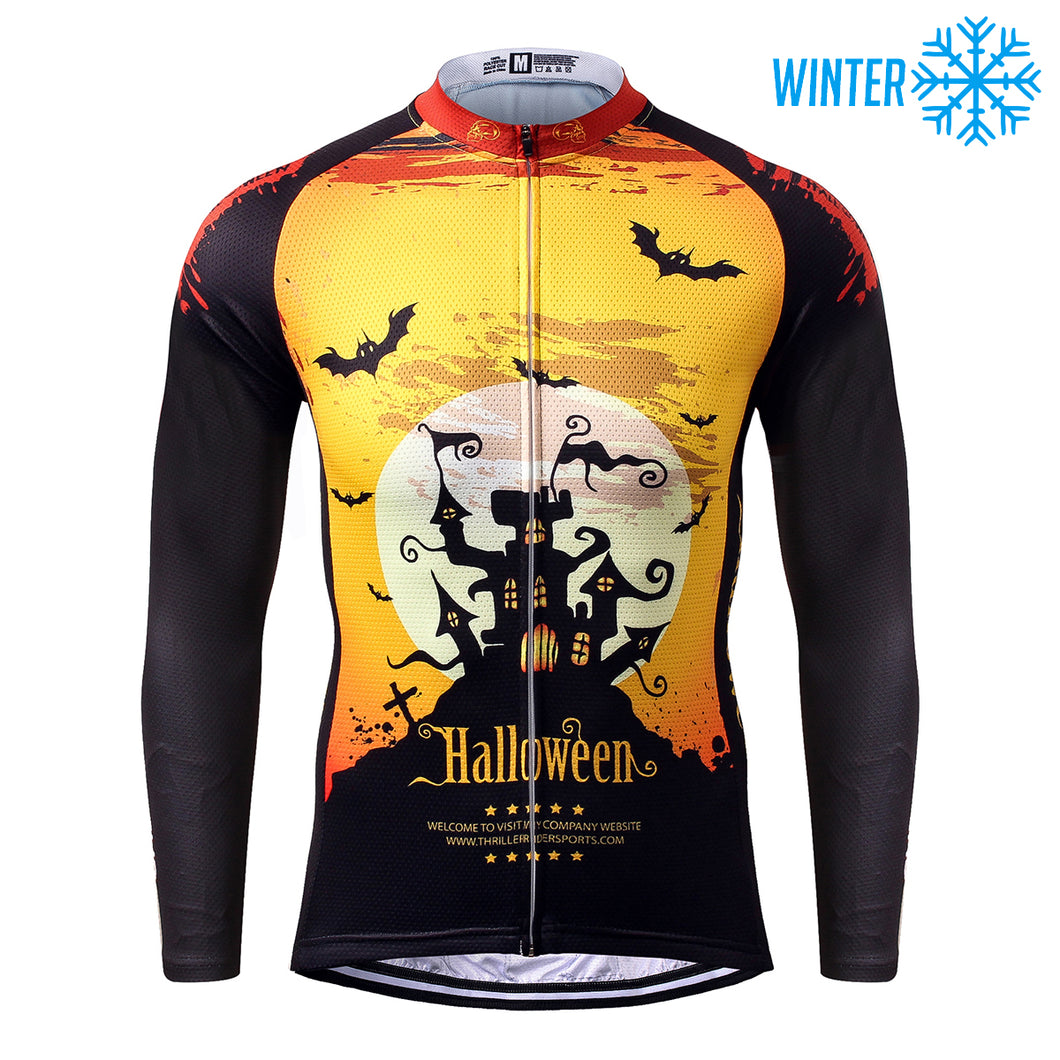 Thriller Rider Sports Bicycle Clothing Mens Cycling Jackets Winter(Ghost Castle)