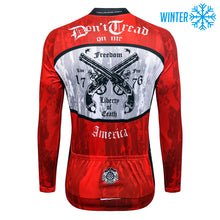 Load image into Gallery viewer, Thriller Rider Sports Bicycle Clothing Mens Cycling Jackets Winter(Don&#39;t Cread on Me)
