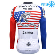 Load image into Gallery viewer, Thriller Rider Sports Bicycle Clothing Mens Cycling Jackets Winter(Don&#39;t Cread on Me)
