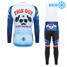 Load image into Gallery viewer, Thriller Rider Sports Bicycle Clothing Mens Cycling Jackets and Bib Tights Winter Kit(You Have Been Warned)
