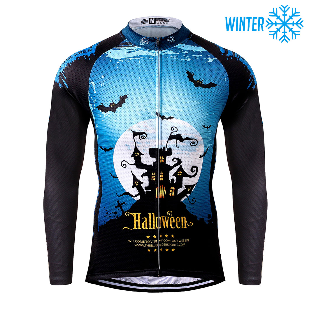 Thriller Rider Sports Bicycle Clothing Mens Cycling Jackets Winter(Ghost Castle)