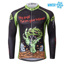 Load image into Gallery viewer, Thriller Rider Sports Bicycle Clothing Mens Cycling Jackets Winter(Hey Guys! Put on Your Helmet!)
