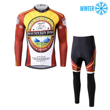 Load image into Gallery viewer, Thriller Rider Sports Bicycle Clothing Mens Cycling Jackets and Tights Winter Kit(Mountian Bike Bicycle Club)
