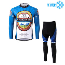 Load image into Gallery viewer, Thriller Rider Sports Bicycle Clothing Mens Cycling Jackets and Tights Winter Kit(Mountian Bike Bicycle Club)
