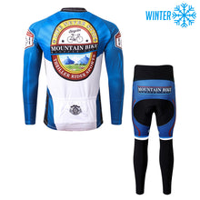 Load image into Gallery viewer, Thriller Rider Sports Bicycle Clothing Mens Cycling Jackets and Tights Winter Kit(Mountian Bike Bicycle Club)
