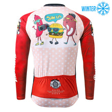 Load image into Gallery viewer, Thriller Rider Sports Bicycle Clothing Mens Cycling Jackets Winter(The Burgers)
