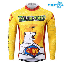 Load image into Gallery viewer, Thriller Rider Sports Bicycle Clothing Mens Cycling Jackets Winter(Heal The World)
