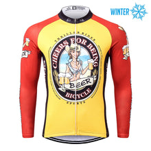 Load image into Gallery viewer, Thriller Rider Sports Bicycle Clothing Mens Cycling Jackets Winter(Cheer for Being)
