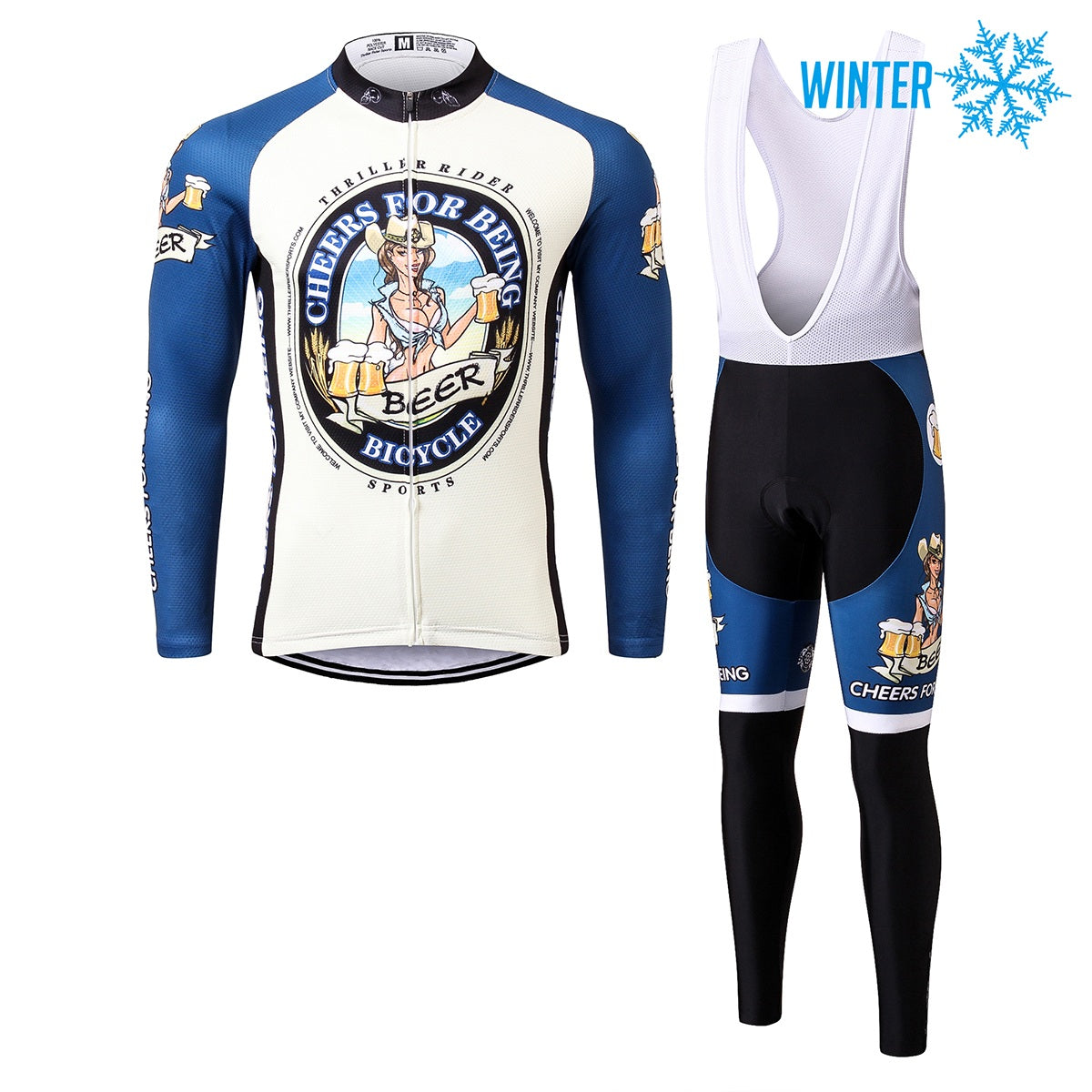 thermo fahrradbekleidung Cheer for Being – Thriller Rider Sports