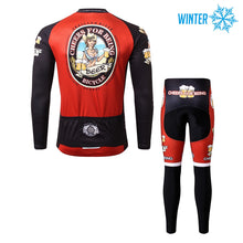 Load image into Gallery viewer, Thriller Rider Sports Bicycle Clothing Mens Cycling Jackets and Tights Winter Kit(Cheer for Being)
