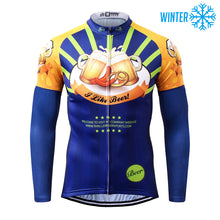 Load image into Gallery viewer, Thriller Rider Sports Bicycle Clothing Mens Cycling Jackets Winter(I Like Beer)
