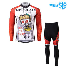 Load image into Gallery viewer, Thriller Rider Sports Bicycle Clothing Mens Cycling Jackets and Tights Winter Kit(Manipulated)
