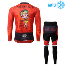 Load image into Gallery viewer, Thriller Rider Sports Bicycle Clothing Mens Cycling Jackets and Tights Winter Kit(Manipulated)
