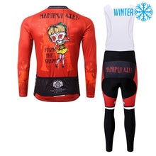 Load image into Gallery viewer, Thriller Rider Sports Bicycle Clothing Mens Cycling Jackets and Bib Tights Winter Kit(Manipulated)
