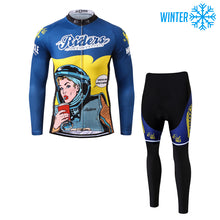 Load image into Gallery viewer, Thriller Rider Sports Bicycle Clothing Mens Cycling Jackets and Tights Winter Kit(Riders)
