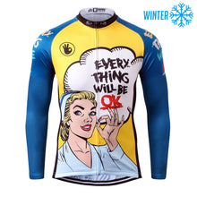 Load image into Gallery viewer, Thriller Rider Sports Bicycle Clothing Mens Cycling Jackets Winter(Everything Will Be OK)
