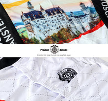 Load image into Gallery viewer, Thriller Rider Sports Bicycle Clothing Mens Cycling Jersey Long Sleeve and Bib Trousers Kit(Schoss Neuschwanstein)
